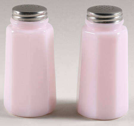 Panel Crown Tuscan Pink Salt and Pepper Set
