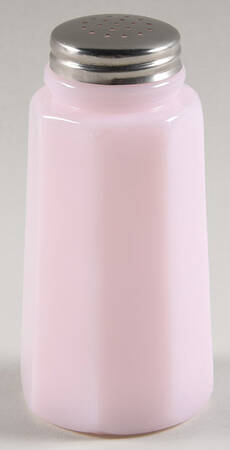 Panel Crown Tuscan Pink Salt Shaker & Lid