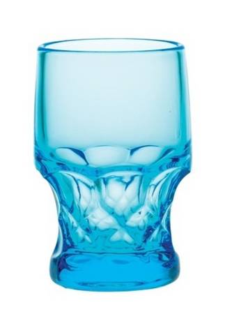 Georgian Blue 12 Oz Flat Tumbler