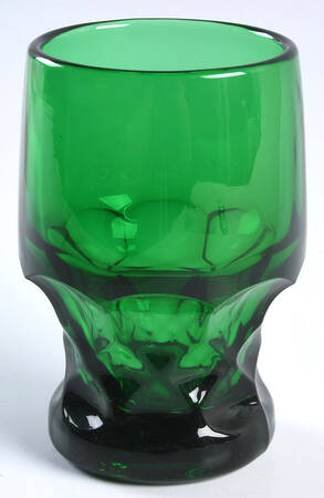 Georgian Hunter Green 12 Oz Flat Tumbler