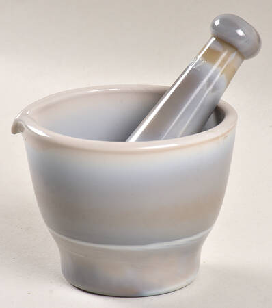 Marble Pestle and Mortar