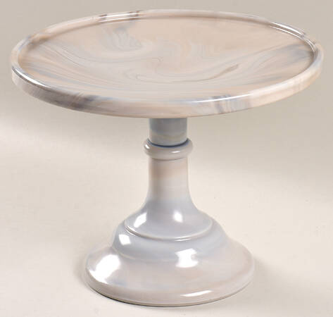 Marble 9" Diameter Pedestal Cake Stand