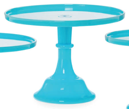Robins Egg 12" Diameter Cake Stand/Pedestal