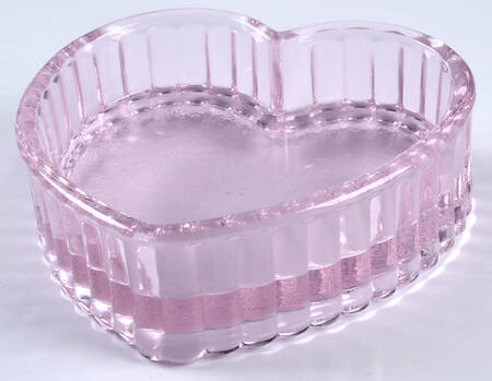 Passion Pink Small Heart Box No Lid