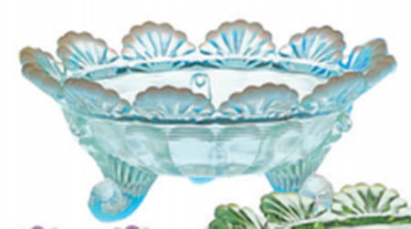 Aqua Opal 5" Berry Bowl