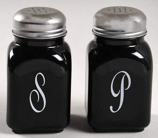 Vintage Salt and Pepper Set