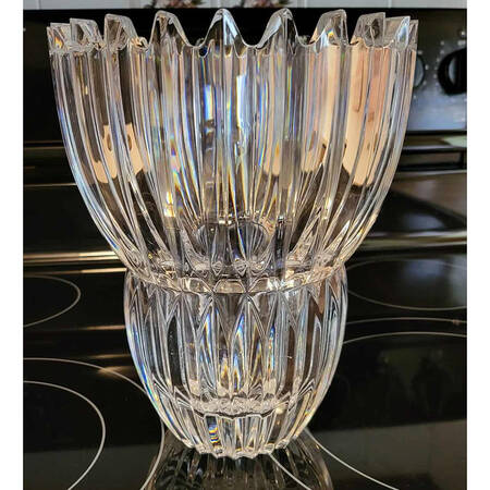 Ice Palace 9" Flower Vase