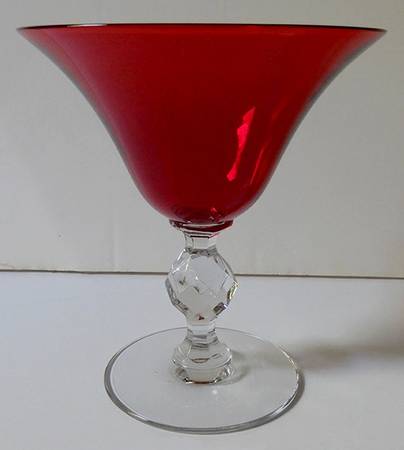 Jamestown Ruby Bowl by Morgantown
