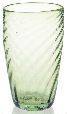 Swirl  (Various Colors) Green Highball