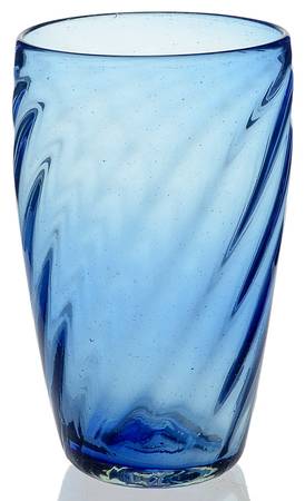 Swirl  (Various Colors) Blue Highball