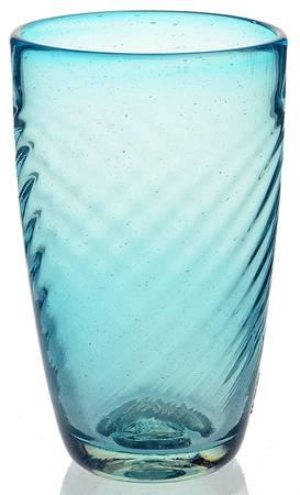 Swirl  (Various Colors) Aqua Highball
