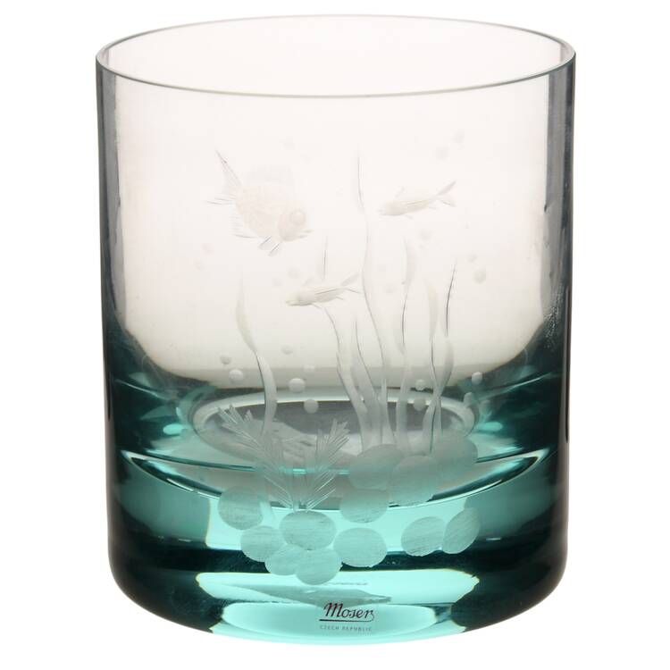 Whisky Ocean Life Turquoise Double Old Fashioned