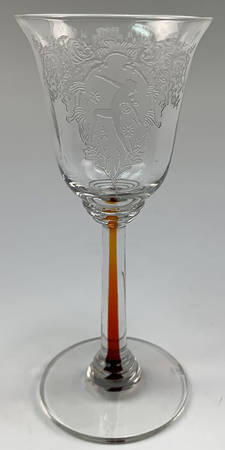 Fontinelle Red-Clear Wine Glass