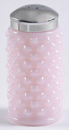 Gigi Crown Tuscan Pink Salt Shaker with Metal Lid