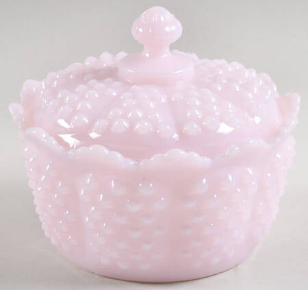 Gigi Crown Tuscan Pink Butter Tub with Lid