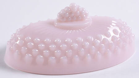 Gigi Crown Tuscan Pink Lid for 1/4 Pound Butter