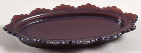 Gigi Eggplant 1/4 Pound Butter Dish, No Lid