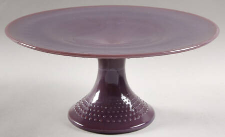 Gigi Eggplant 12" Diameter Cake Stand/Pedestal