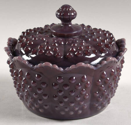 Gigi Eggplant Butter Tub with Lid