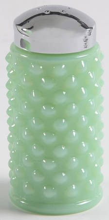 Gigi Jadeite Salt Shaker with Metal Lid