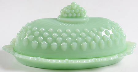 Gigi Jadeite 1/4 Pound Covered Butter