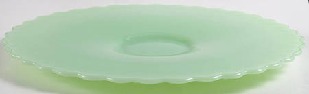 Gigi Jadeite 13" Round Platter