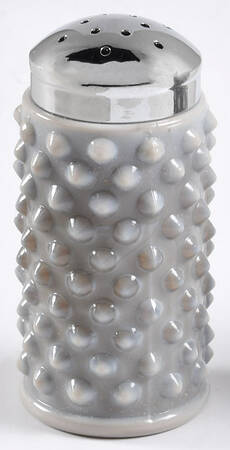 Gigi Marble Gray Salt Shaker with Metal Lid