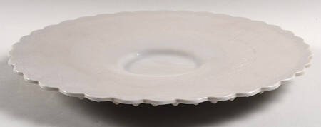 Gigi Marble Gray 13" Round Platter