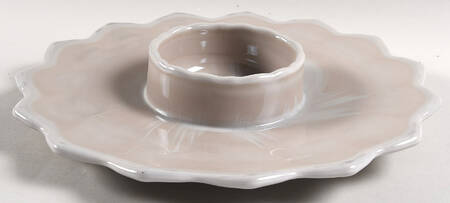 Gigi Marble Gray (1 Piece) Chip & Dip
