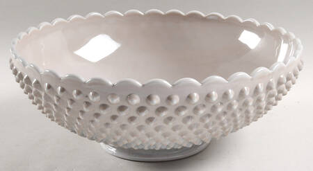 Gigi Marble Gray 10" Footed Bowl