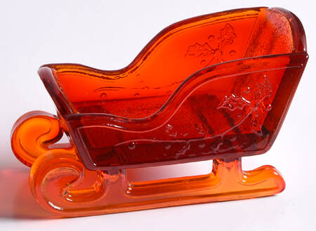 Holiday Animals & Figurines Small Sleigh Bowl