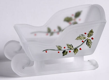 Holiday Animals & Figurines Small Sleigh Bowl