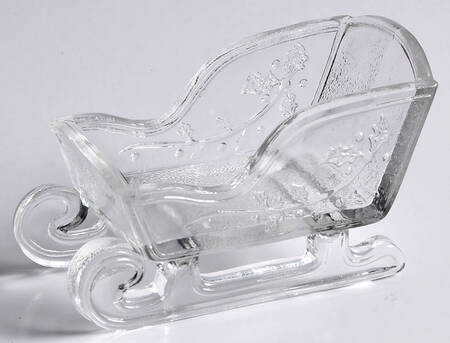 Holiday Animals & Figurines Small Sleigh Bowl