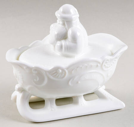 Holiday Animals & Figurines #1872 Santa on Sleigh