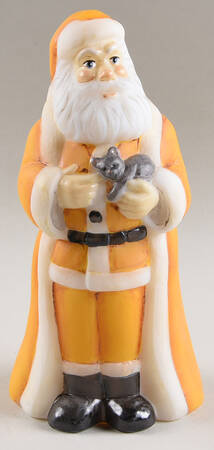 Holiday Animals & Figurines #5249 Santa with Kitten