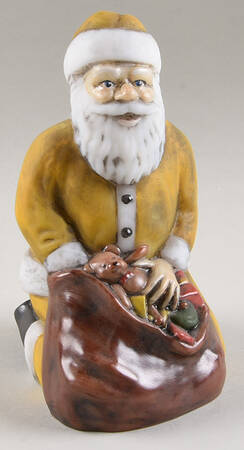 Holiday Animals & Figurines #5279 Santa Kneeling with Bag