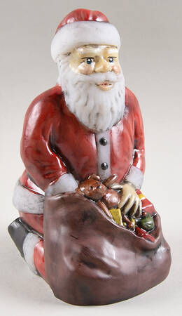 Holiday Animals & Figurines #5279 Santa Kneeling with Bag