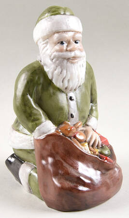 Holiday Animals & Figurines #5279 Santa Kneeling with Bag