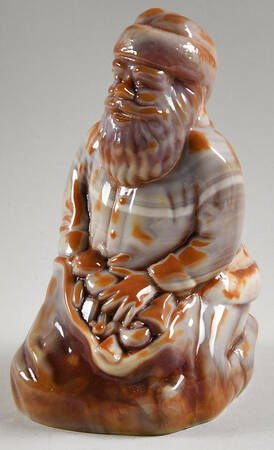 Holiday Animals & Figurines #5279 Santa Kneeling with Bag