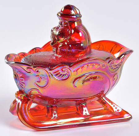 Holiday Animals & Figurines #1872 Santa on Sleigh