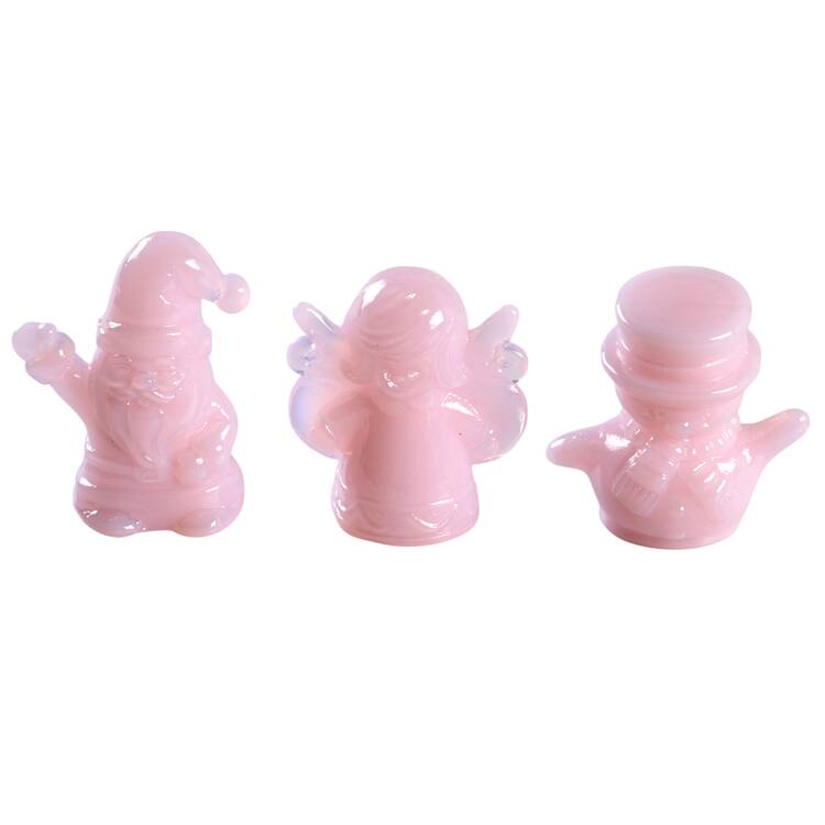 Holiday Animals & Figurines (3 Piece) Crown Tuscan Figurine Set (Angel, Santa, Snowman)