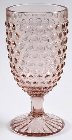 Chauncey Pink Water Goblet