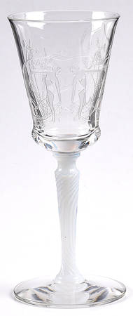Superba White and Clear (Stem 7654 1-2) by Morgantown