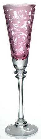 Elise Rose Fluted Champagne