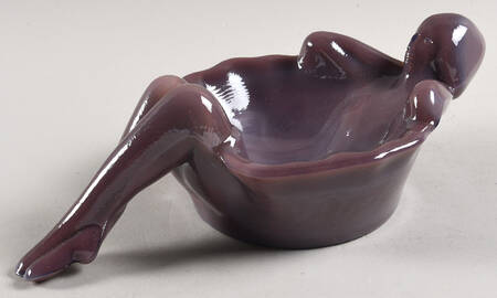Eggplant Soap Dish