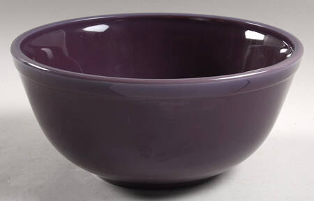 Eggplant 8" Mixing Bowl