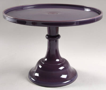 Eggplant 12" Diameter Cake Stand/Pedestal
