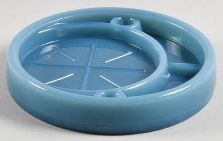 Georgia Blue Coaster for Bottoms Up Shot Glass