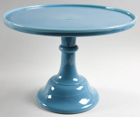 Georgia Blue 12" Diameter Cake Stand/Pedestal