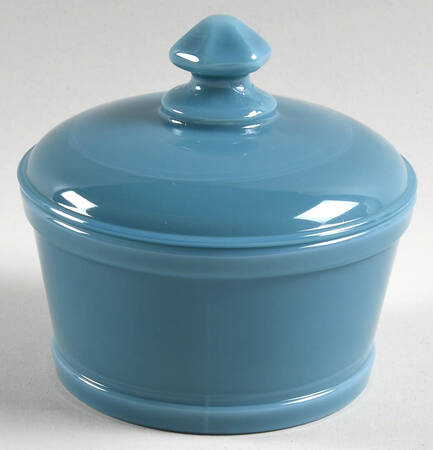 Georgia Blue Butter Tub with Lid